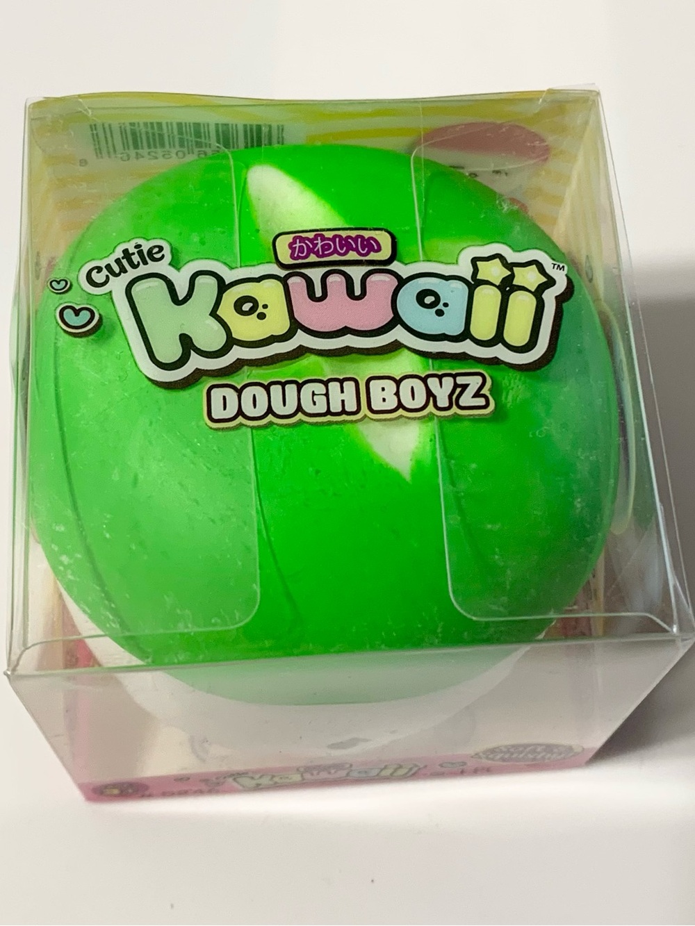 Kawaii Dough Boyz Mean Green Face Squishy Fidget Toy NEW - Picture 2 of 4